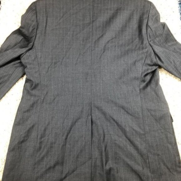 Lauren Ralph Lauren Wool Charcoal Button Suit Jacket Sports Coat Blazer 41R 35W - Picture 8 of 8